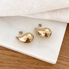 *Collier Pendentif Goutte d'Eau - Acier Doré (Copie) YOPHIY CURVES