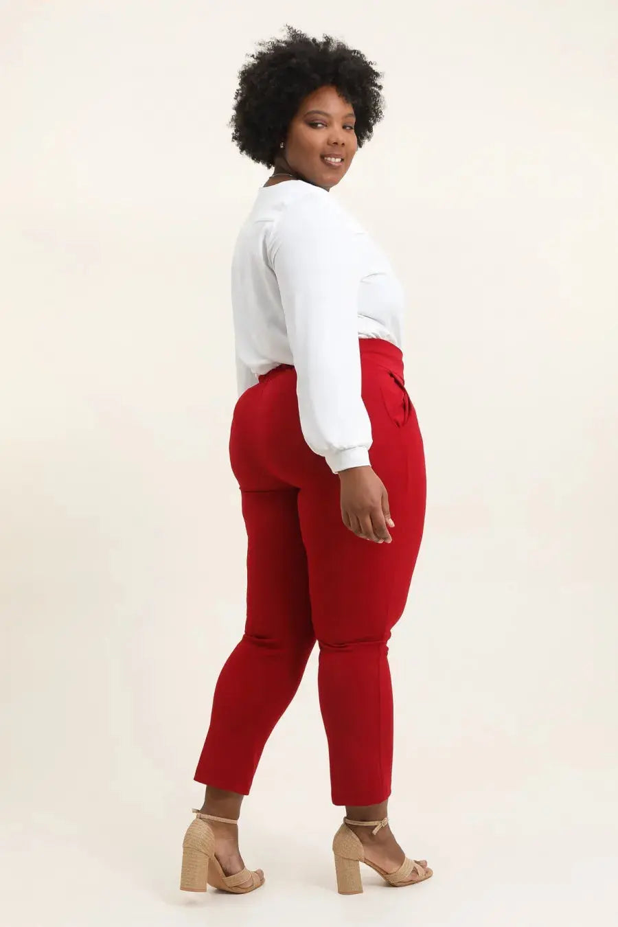 Pantalon Droit Taille Haute Noir (Copy) VETI STYLE