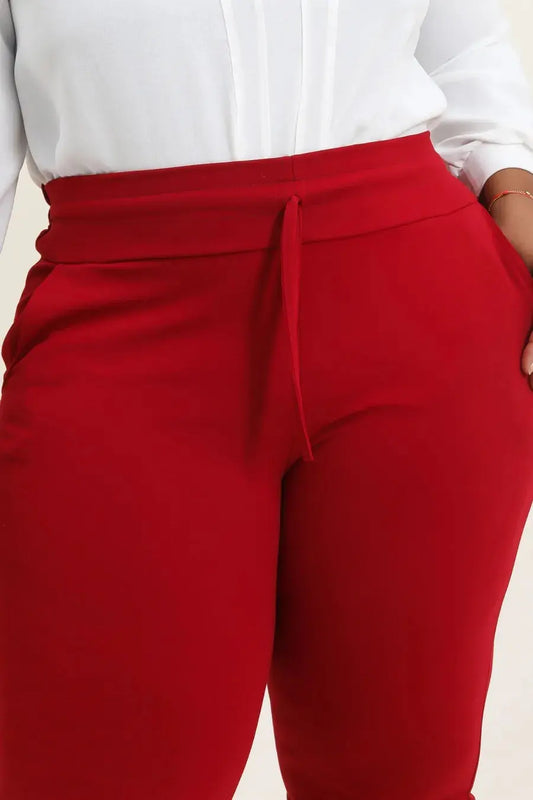 Pantalon Droit Taille Haute Noir (Copy) VETI STYLE