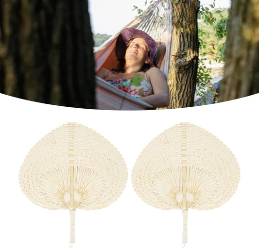 Eventail En Bambou Naturel Fait Main YOPHIY CURVES YOPHIY CURVES