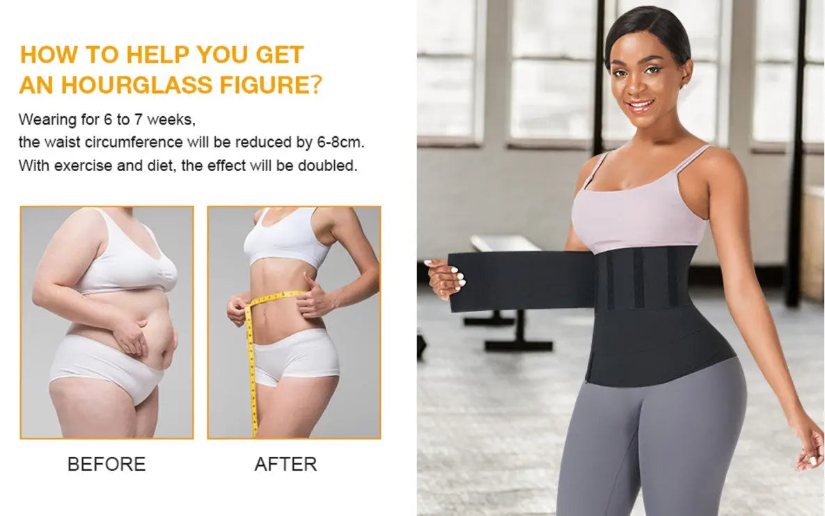 Corset Noir Grande Taille- Post-Partum, Gaine Amincissante, Ventre Plat (Copie) YOPHIY CURVES YOPHIY CURVES