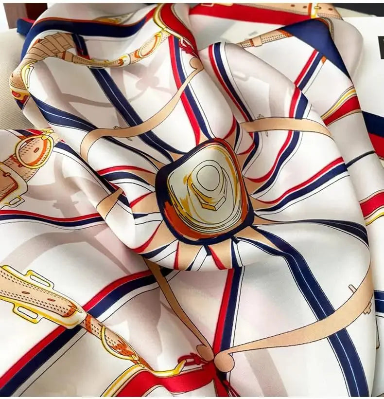 Foulards Carrés en Soie - Chic et Tendance YOPHIY CURVES YOPHIY CURVES