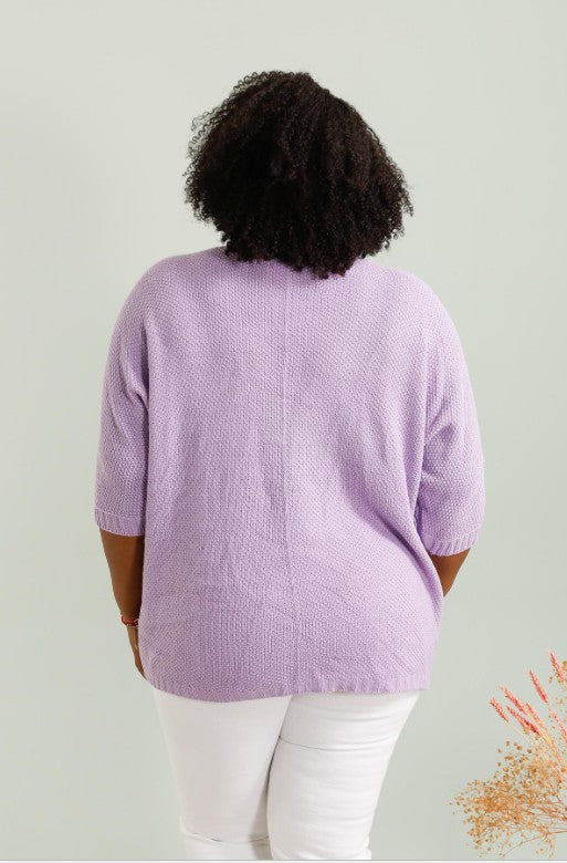 Gilet Floral Respirant Manche 3/4- Plusieurs Couleurs Disponibles YOPHIY CURVES YOPHIY CURVES