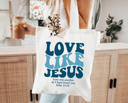 Sac en Toile - Aime Comme Jésus - YOPHIY CURVES YOPHIY CURVES YOPHIY CURVES
