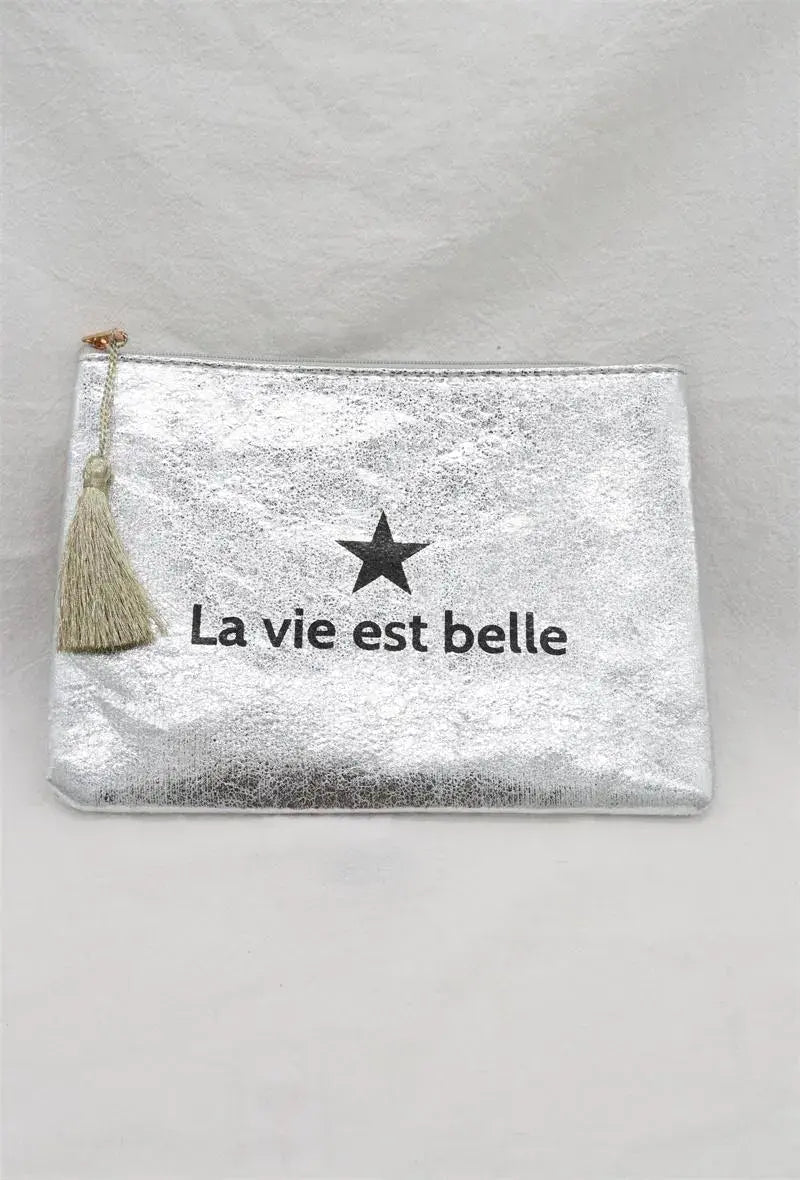 Pochette Polyvalente - Message - Simili Cuir YOPHIY CURVES