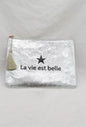 Pochette Polyvalente - Message - Simili Cuir YOPHIY CURVES