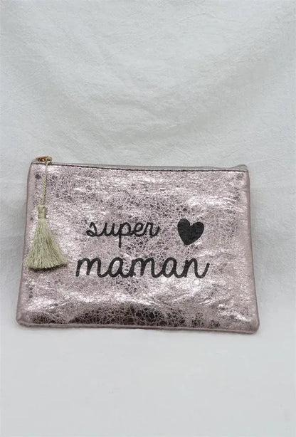 Pochette Polyvalente - Message - Simili Cuir YOPHIY CURVES