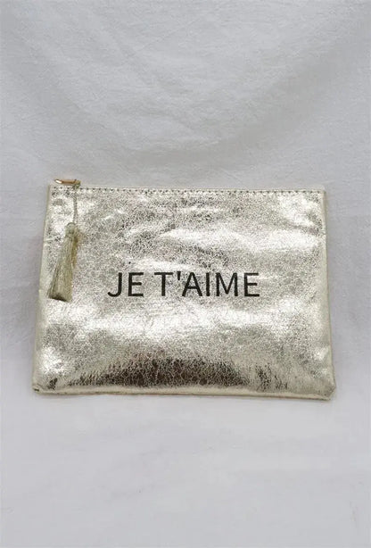 Pochette Polyvalente - Message - Simili Cuir YOPHIY CURVES