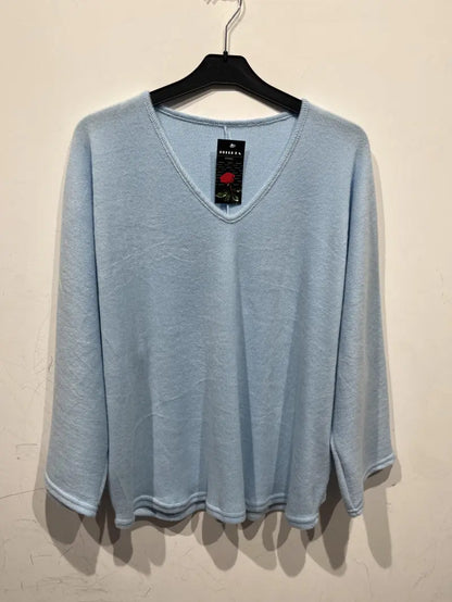 Pull Col-V Epais YOPHIY CURVES YOPHIY CURVES