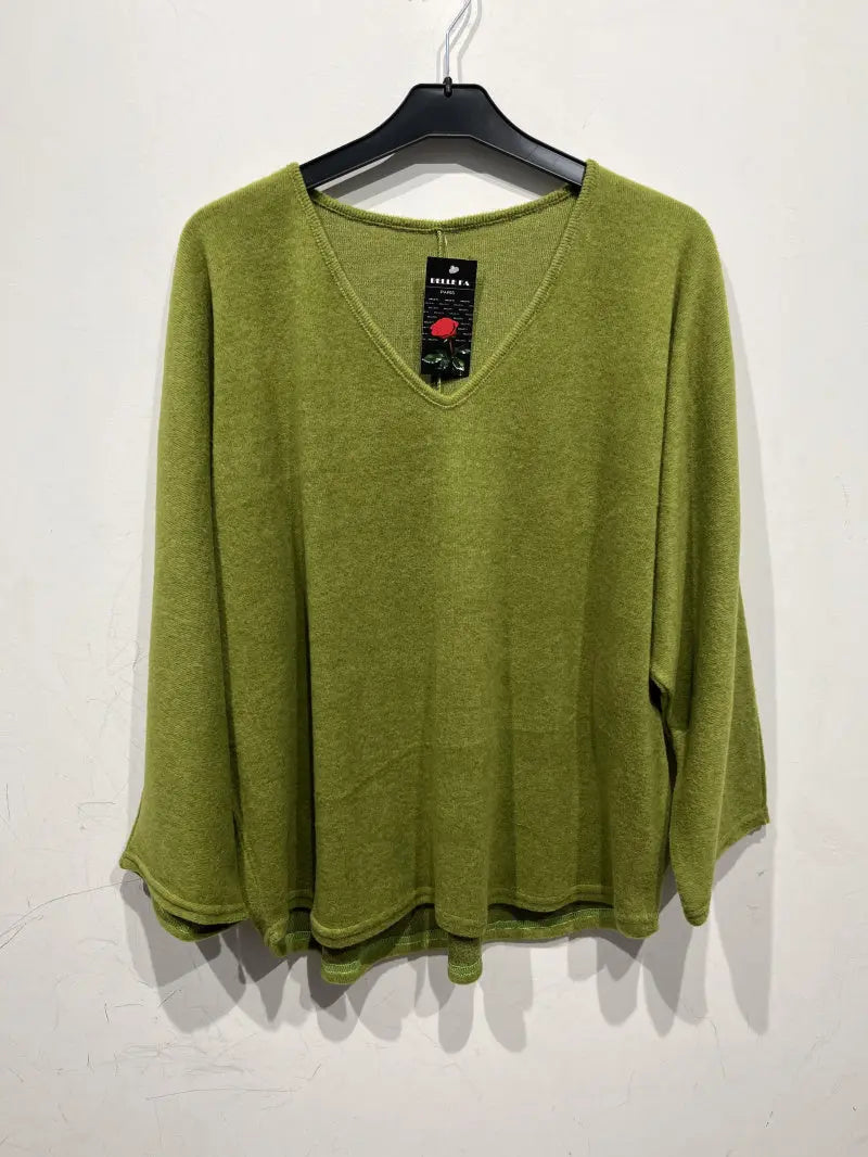 Pull Col-V Epais YOPHIY CURVES YOPHIY CURVES