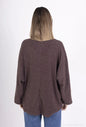 Pull Col-V Epais YOPHIY CURVES YOPHIY CURVES