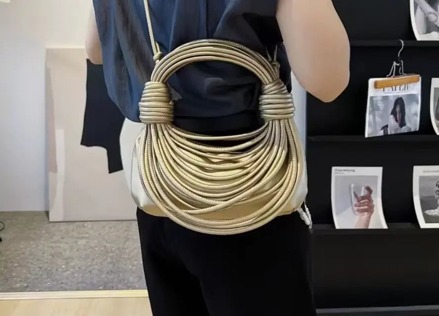 *Sac à Main Bandoulière Doré YOPHIY CURVES YOPHIY CURVES